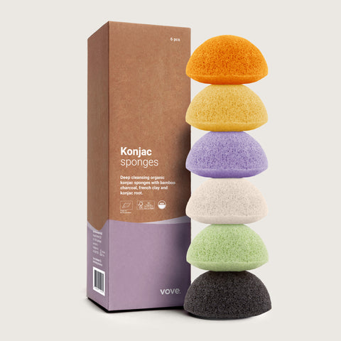 Konjac sponges