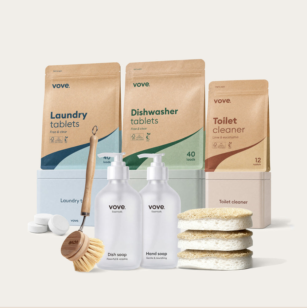 The Home Detox - Light dish soap bottle, Light hand soap bottle