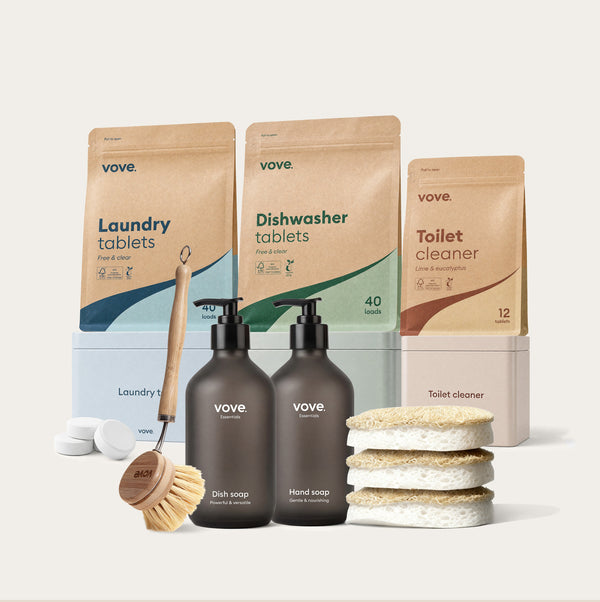 The Home Detox - Dark dish soap bottle, Dark hand soap bottle
